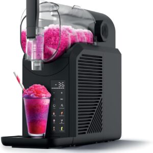 Seeger SuperSlush Granita Maker – 7-in-1 (Slush, Granita, Cocktails, Frappés) – 2L – 7 Programme – Schwarz – SLFR1BK