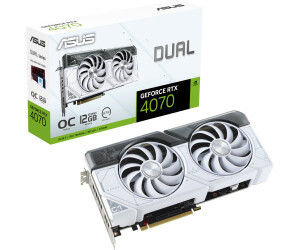 ASUS RTX 4070 Dual OC White 12 GB GDDR6X