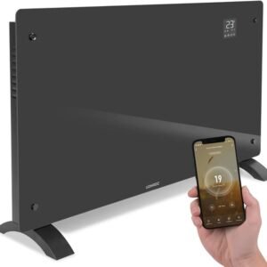 Vonroc Elektroheizung energiesparend 2500W - Konvektor Heizung [30qm Räume]